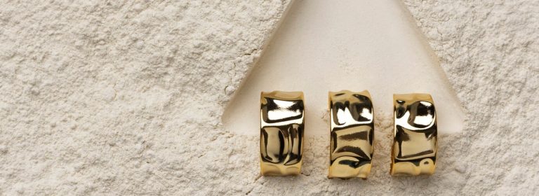 Why do we love our new jewelry so much New season modern gold earrings