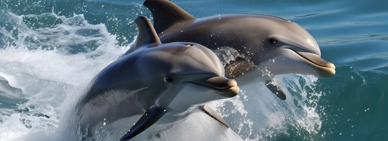 Dolphins remind us to find joy things.