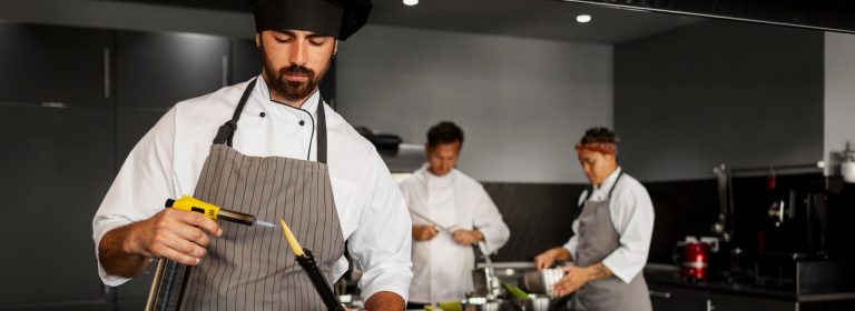 Taste is the first test; the second, the presentation